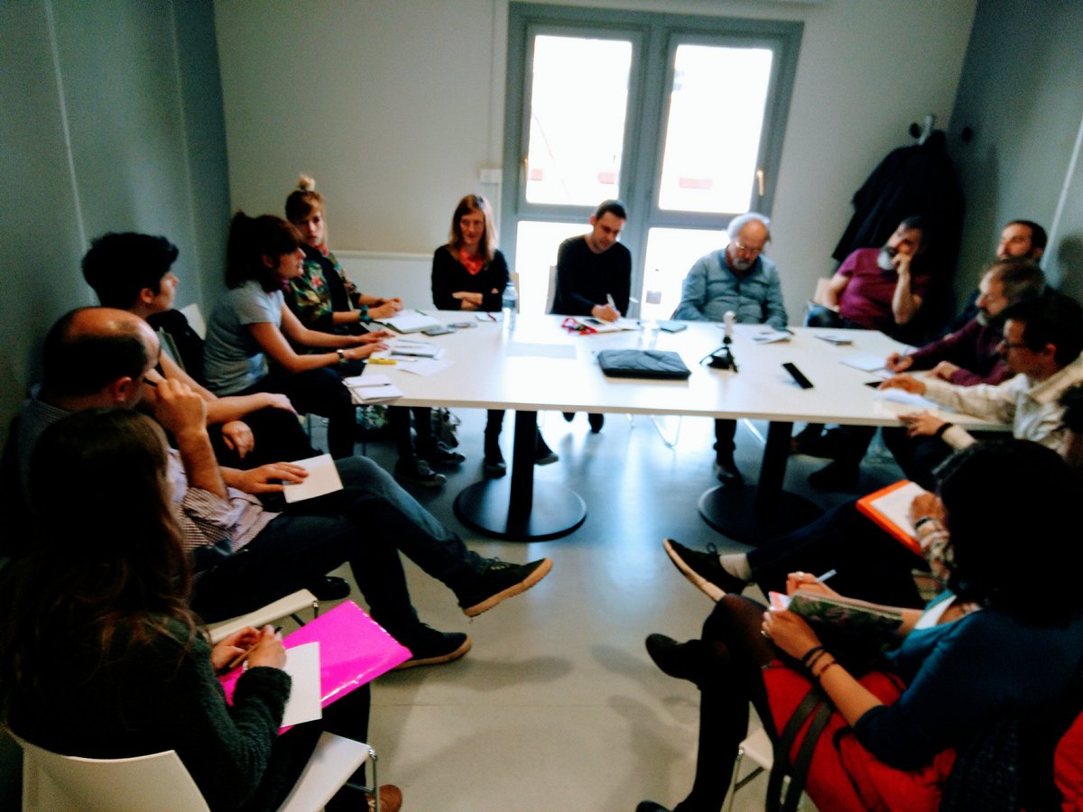 pbalet's tweet photo. Feministas periféricas, hackeo urbano de espacios, ideas en construcción, mapeado colaborativo, #LasZaragozas y mucha + innovación social ahora en @ZGZActiva #ThinkZAC https://t.co/ejVfRvlCsr