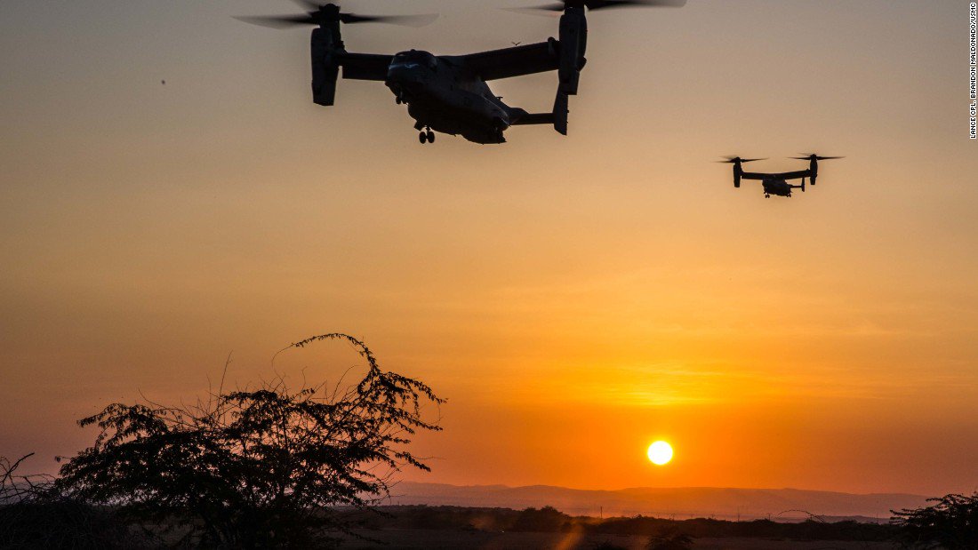 CNN's tweet photo. US military resumes air operations in Djibouti https://t.co/tb7GCGzpIl https://t.co/dMKZRtdHaw