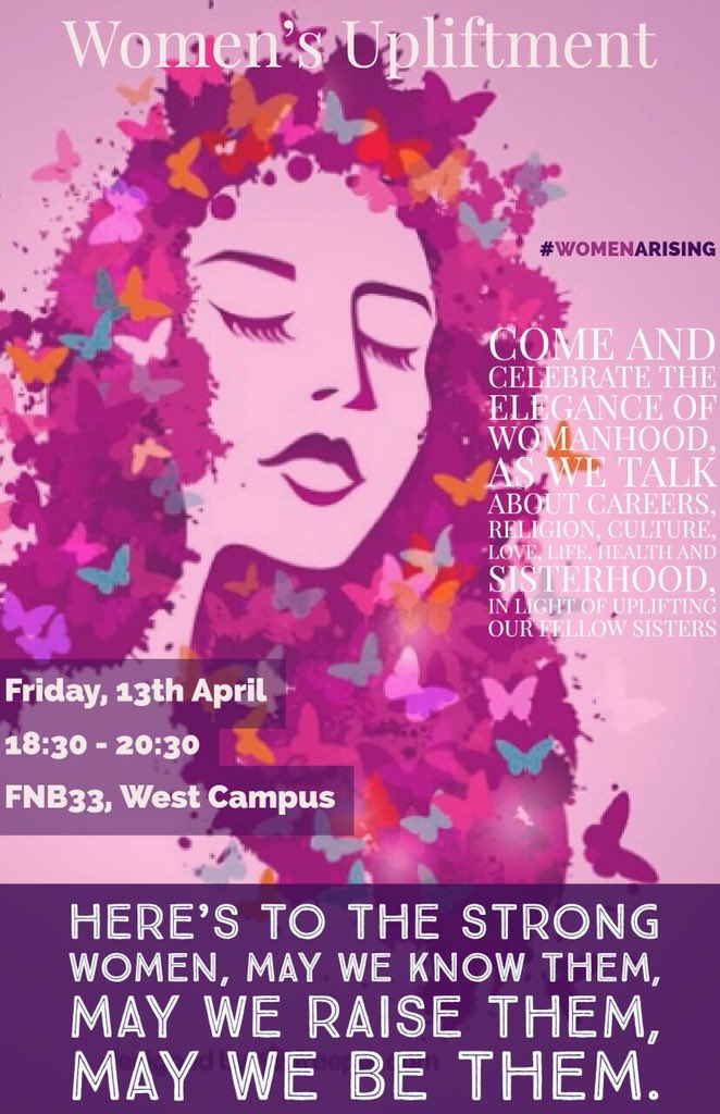 DavidWebsterDW's tweet photo. Please join us this Friday for our first ever Women’s Upliftment https://t.co/pUtbBqjhKC