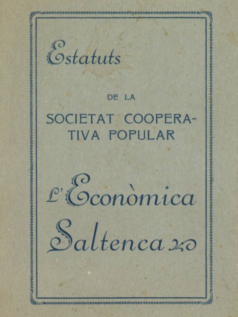 ArxiuSalt's tweet photo. Estem treballant per posar en línia la descripció del fons i l'inventari de la Cooperativa Económica La Saltense. Ben aviat a #Arxiusenlinia #Arxius #patrimonidocumental https://t.co/7hF6bsRgia