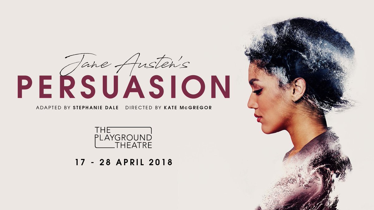 World premiere of #JaneAusten #Persuasion opens next week <a href="/PlaygroundW10/">The Playground Theatre</a> produced by <a href="/Theatre_6/">Theatre6</a> and features actor musicians - not to be missed! Tkts theplaygroundtheatre.london/events/persuas…