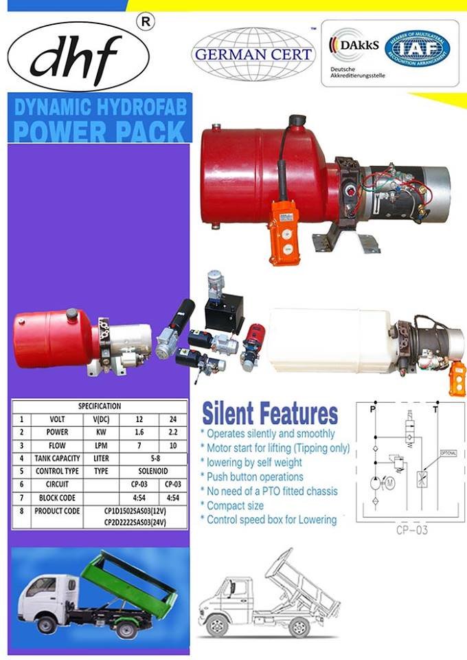 dynamichydrofab's tweet photo. Dynamic Hydrofab is considered as one of the leading manufacturer & supplier of #CompactPowerPacks.
├►Basic components
Electric Motor, Coupling, Hydraulic Gear Pump, Center Manifold Block, Check Valve, Pressure Relief Valve, Suction Filter, Return Lines etc.
E-mail: dhf@dhf.in https://t.co/pM9Tahy0gR