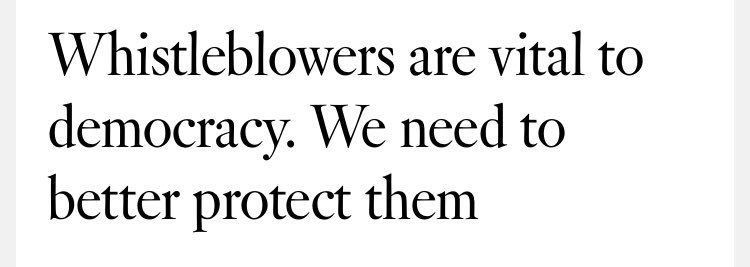 „If we do not raise our voices in defense of whistleblowers, if there is no public outcry and no change for the better in laws and practice, criminals and corrupt elites will win.“      -  <a href="/b_obermayer/">Bastian Obermayer</a> and me in today‘s <a href="/latimes/">Los Angeles Times</a> <a href="/latimesopinion/">L.A. Times Opinion</a> latimes.com/opinion/op-ed/…