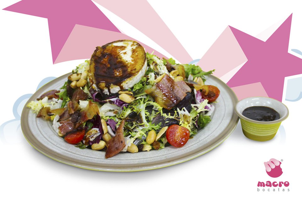 macrobocataspan's tweet photo. 🥗Para paliar los excesos del fin de semana nada mejor que nuestra Delicia de Cabra!
Mucho más que una ensalada🥗 https://t.co/yB2cV6hfD3