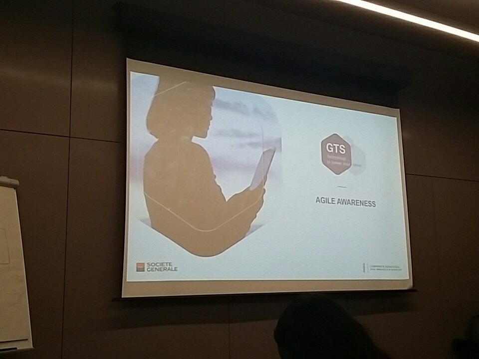 remicolomb's tweet photo. Aujourd'hui, c'est sensibilisation aux Méthodes agiles 
#agilité #IT2.0 #societegenerale #LesDunes #Infrastructure #GTS #SkillsUP https://t.co/6dws8UFPeZ