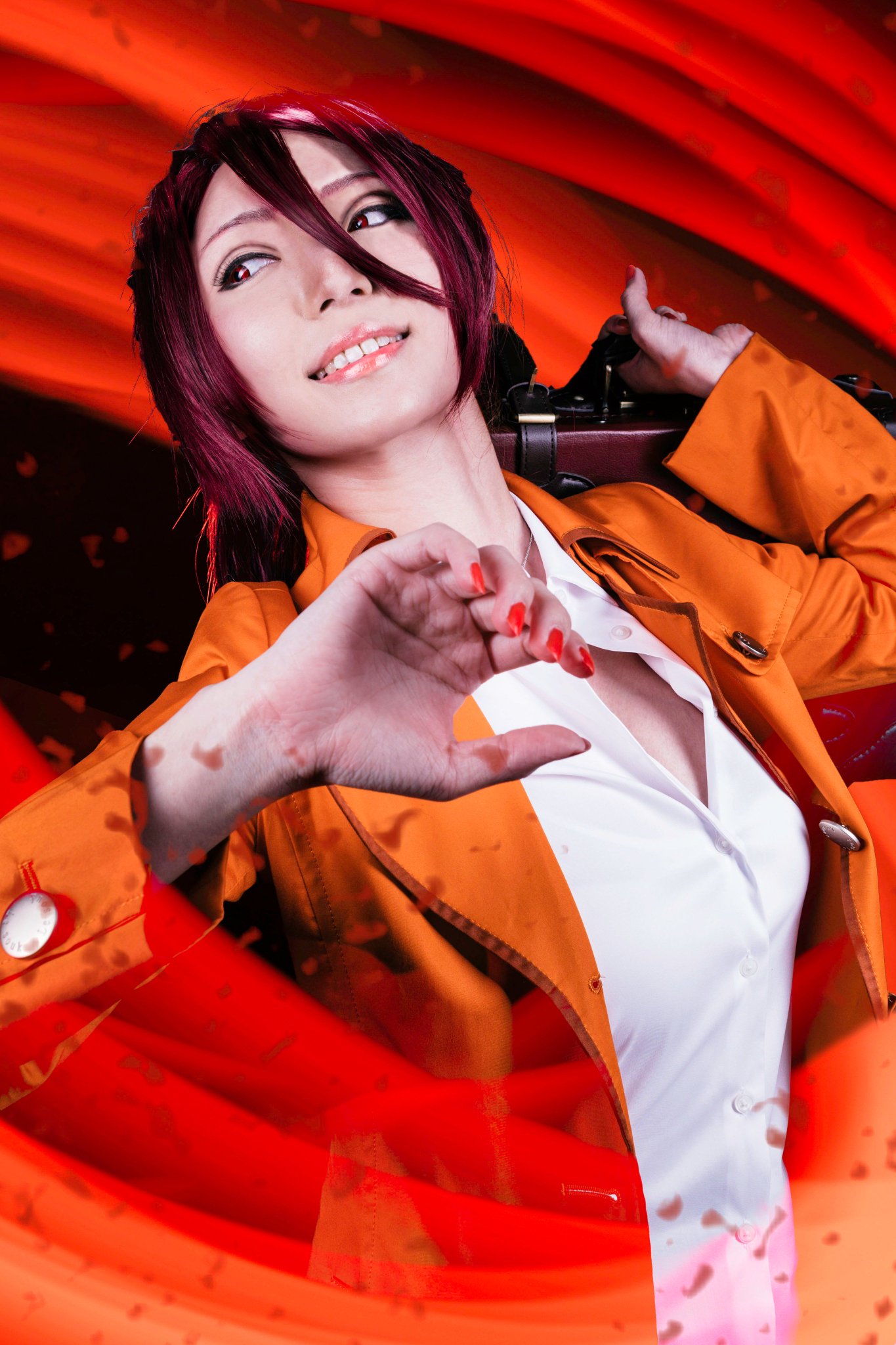 Ryow 学院時代からの決まりでね 私を傷んだ赤色と呼んだ者は例外なくブチ殺している 空の境界 蒼崎橙子 てとさん Yyyajt Studio Cosna Cosna 空の境界 蒼崎橙子