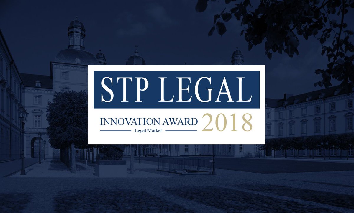 LAST CHANCE
Am Sonntag 15.04.2018 endet die Bewerbungsfrist für den Legal Innovation Award. Nutzen Sie diese Woche noch Ihre Chance und bewerben Sie sich! 
ow.ly/jzgj30joeiz