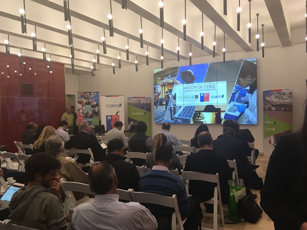 InvestChile's tweet photo. #Chile refuerza su posicionamiento en I+D+i a nivel global con nueva misión a #Eureka #InnovationWeek #EurekaNetwork https://t.co/bnWFl241k5