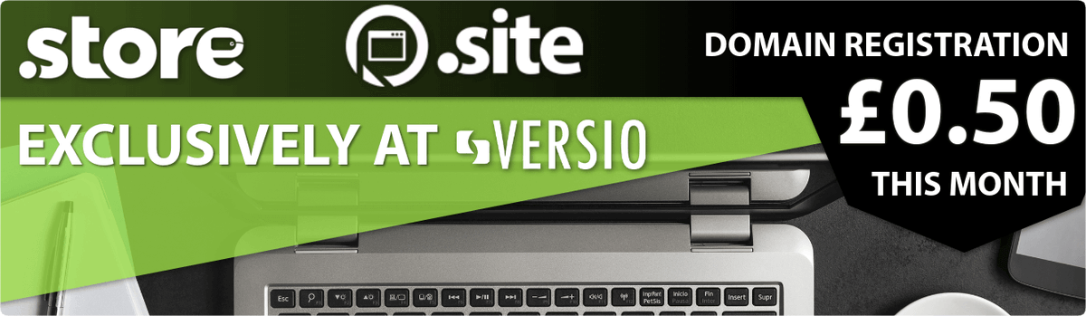 VersioUK's tweet photo. 🛍️ℹ️ .STORE en .SITE domain registration for only £ 0.50. 

https://t.co/vUNfnucRjD

#site #store #domain #discount #registration #tld https://t.co/UeXxDTPFQy