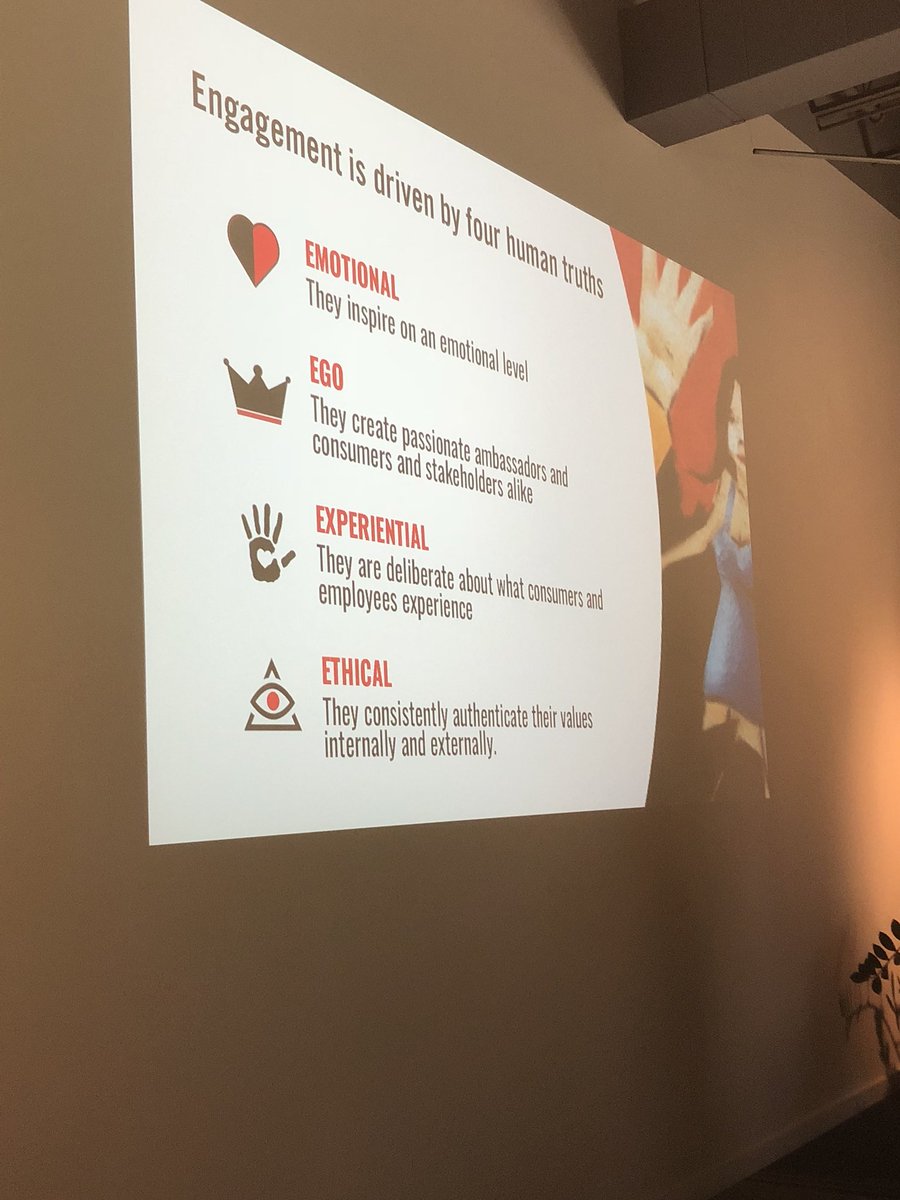 StephPadgett's tweet photo. @freerangebrands says there are four genuine ways for brands to connect with your community #AMIN @truemediaagency https://t.co/QjRrXYobfF
