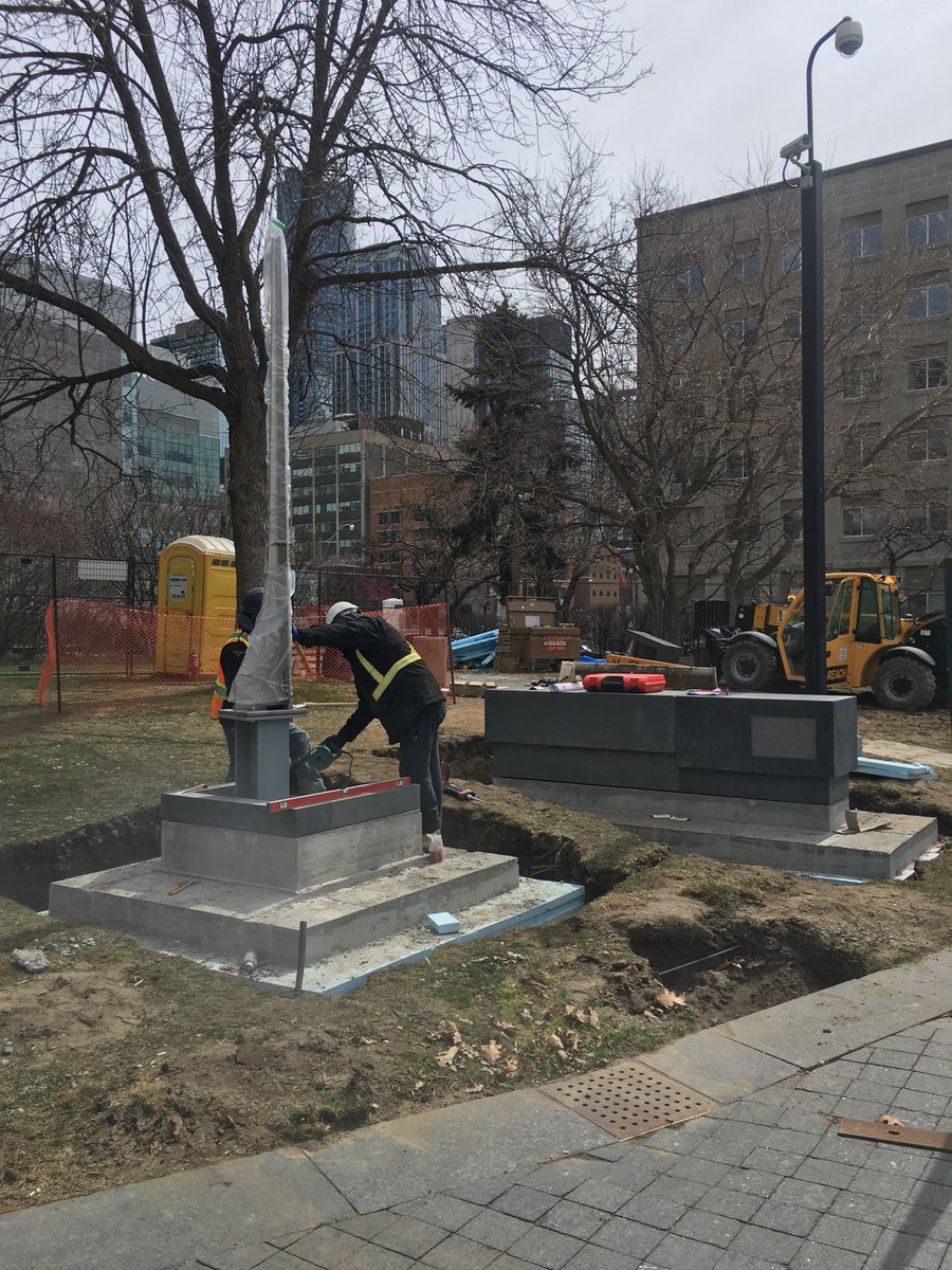 Deprio12's tweet photo. Correctional Officers Memorial coming along nicely.  May 7, 1200 noon.
Plan to attend the dedication. All are welcome. https://t.co/0JPpopb03U