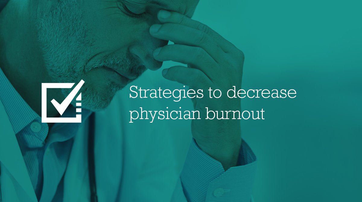 Burnout among #CommunityOncology providers?  Take care of yourself. #oncology ow.ly/fFSQ30jooqt