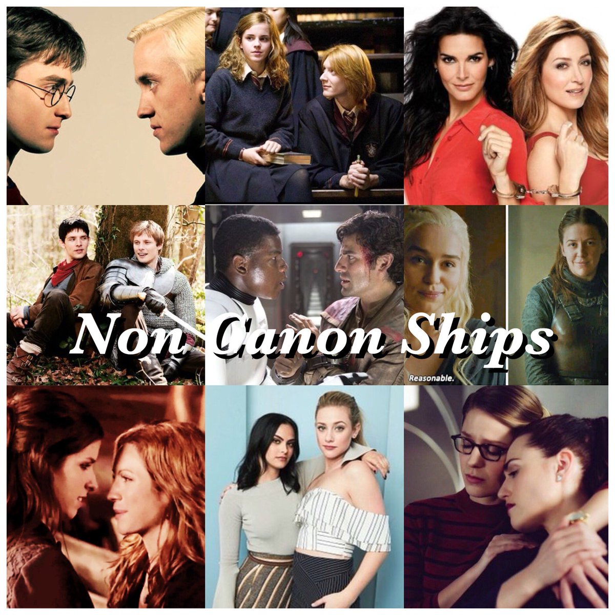 Katie and Chelsea talk about their favorite #NonCanonShips or #FanonShips We are not here to step on anyone else’s ship, we just here to share and enjoy! #fandom #podcast #rizzles #supercorp #beronica #drarry #bechloe #finnpoe #stormpilot #daenara teatimewithkc.com/ttwkc/2018/4/9…