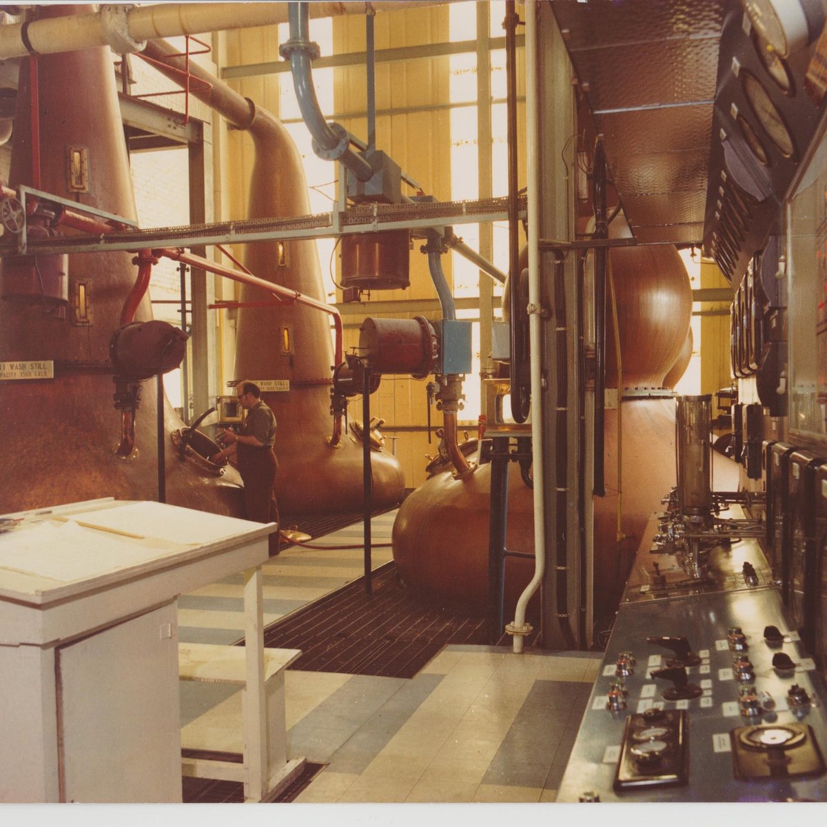 KevinAbrook's tweet photo. A rare glimpse of the #Ladyburn distillery from 1966. The first ever drops will be released as a 50YO for the Distillers' Charity Auction tomorrow, 10th April at the Mercers' Hall, London. Only one bottle! Tickets from https://t.co/EFfbONP7Rx all for charity. #rare #scotch https://t.co/kq9lzmYHNn