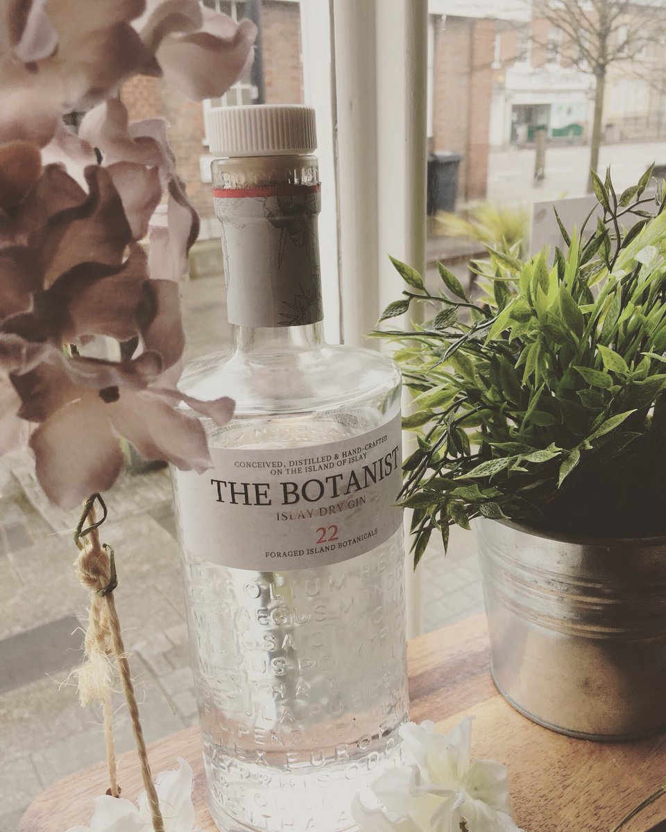 Spotlight gin: The Botanist Islay Dry Gin- try with FeverTree tonic water and a sprig of rosemary!