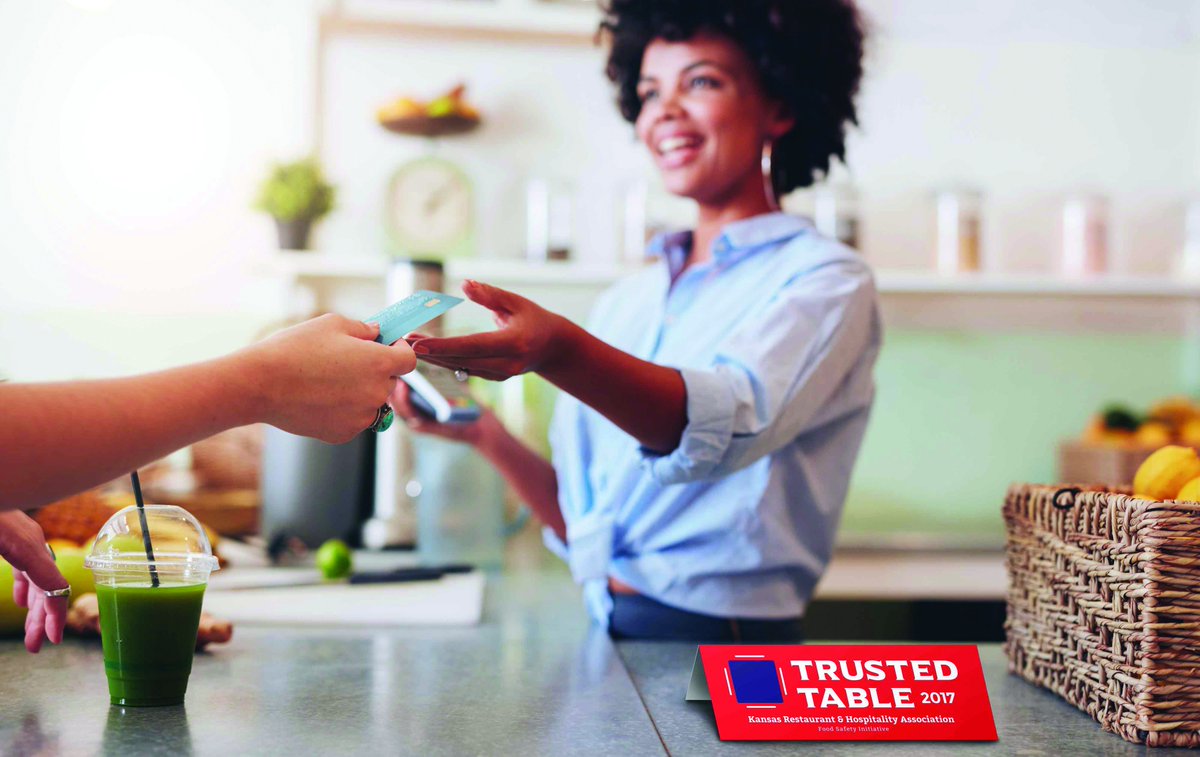 KSRestaurant's tweet photo. There's a new sign in town! Today we'd like to introduce Trusted Table, a food safety initiative! #trustedtable https://t.co/x0N6vNSOjT https://t.co/j6fb8y3PJW