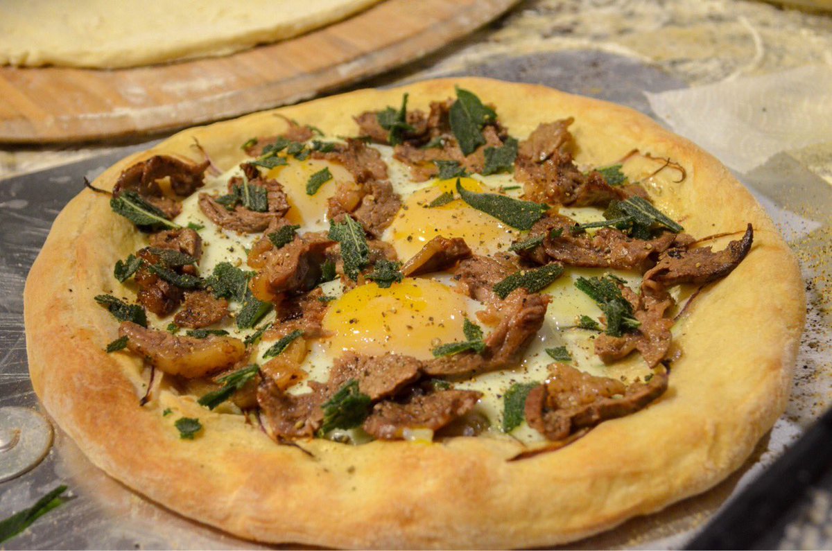 _GeorgePira's tweet photo. @ActionBronson are there three random words you might use to describe these homemade pizzas my sister (@312LaraPira) made? #PizzaDoughJo https://t.co/KL9zypXZyc
