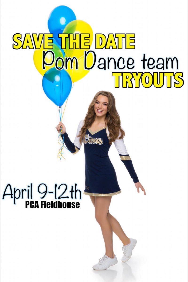 AshleyLee419's tweet photo. It’s tryout week!!! We want to see YOU there!!! Monday-Wednesday is open to 7-11th graders but Thursday is just our 8-11th graders!!! In just a few hours, see you there😉💋💃🏼 https://t.co/RxwxanJX5k