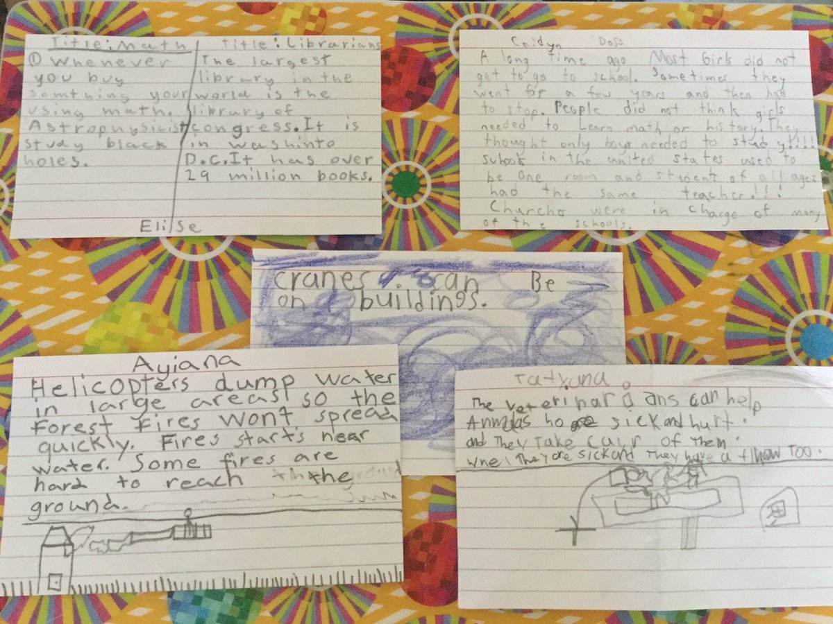 Finding WOW FACTS for Jobs In My Community #CarrolltonES #IWCSchools #AmericanReading