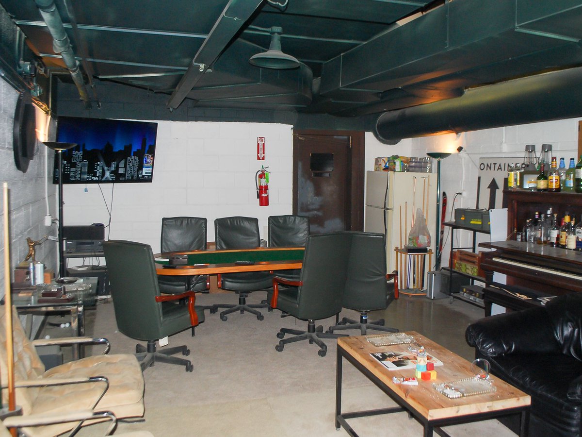 The <a href="/garboxhumidors/">Gar-Box Humidors</a> man cave, our favorite place to hang and light up a few. #ammoboxhumidor #travelhumidor #convertedammobox