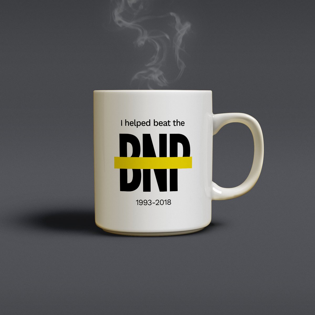 hopenothate's tweet photo. Together, we wiped out the BNP. So guess what we made to celebrate? Get yours now: https://t.co/63a5l09A8V https://t.co/cHGl72KYev