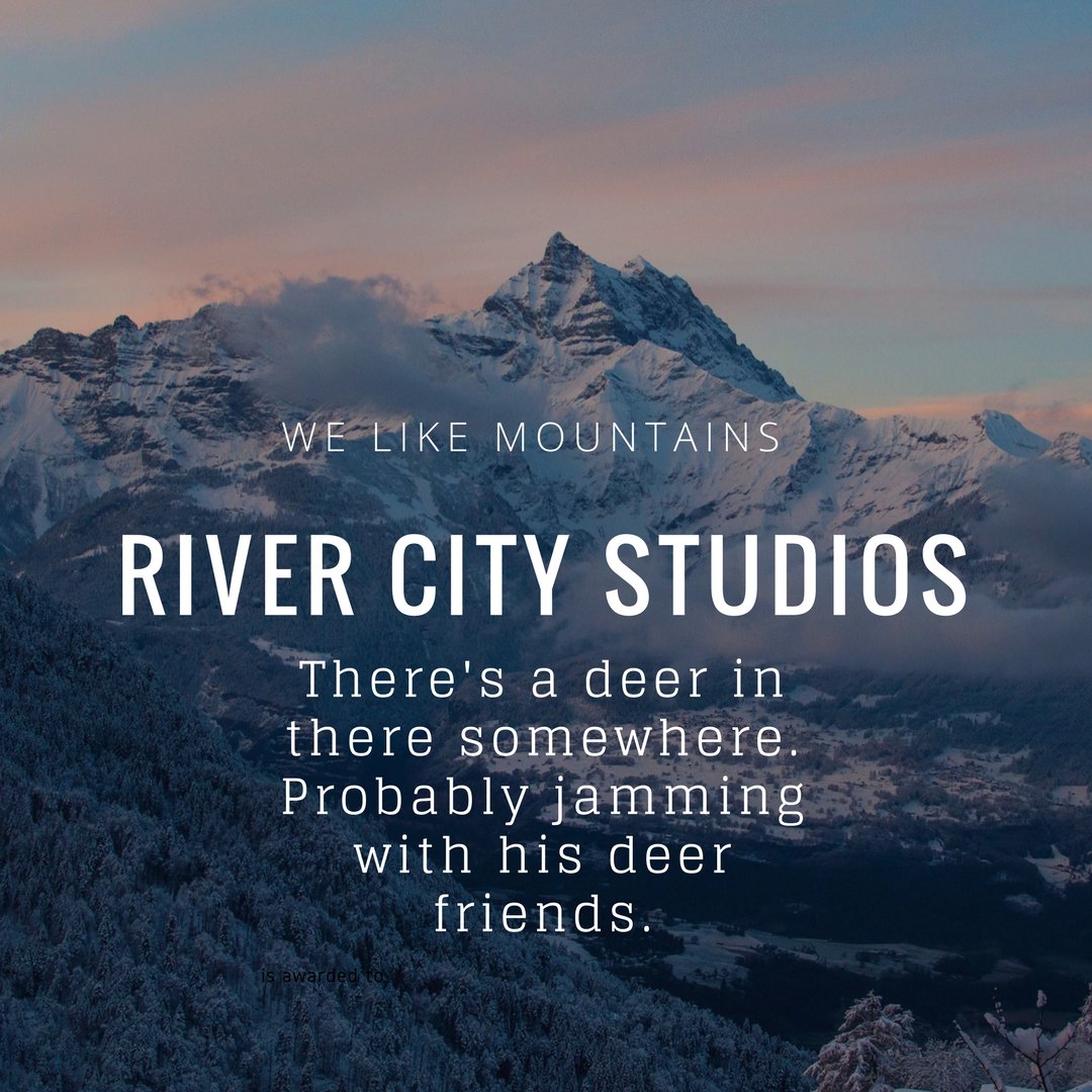 RiverCityLtd's tweet photo. Why not? Happy Monday. https://t.co/m1vdY5gpZ6