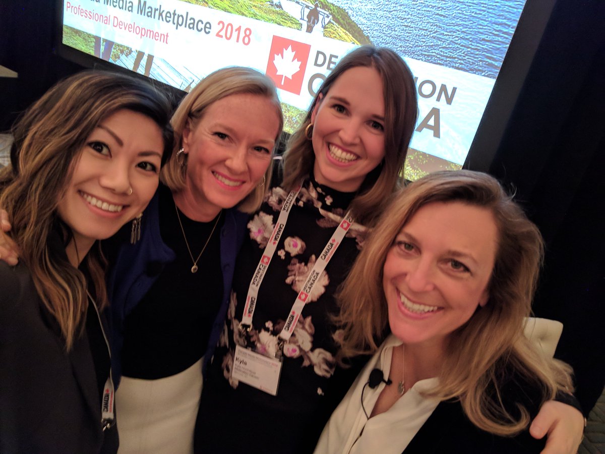 DestinationCAN's tweet photo. We're with our industry partners at #CMM2018 this week, welcoming US travel media to come and #ExploreCanada! https://t.co/upaf682Fh4