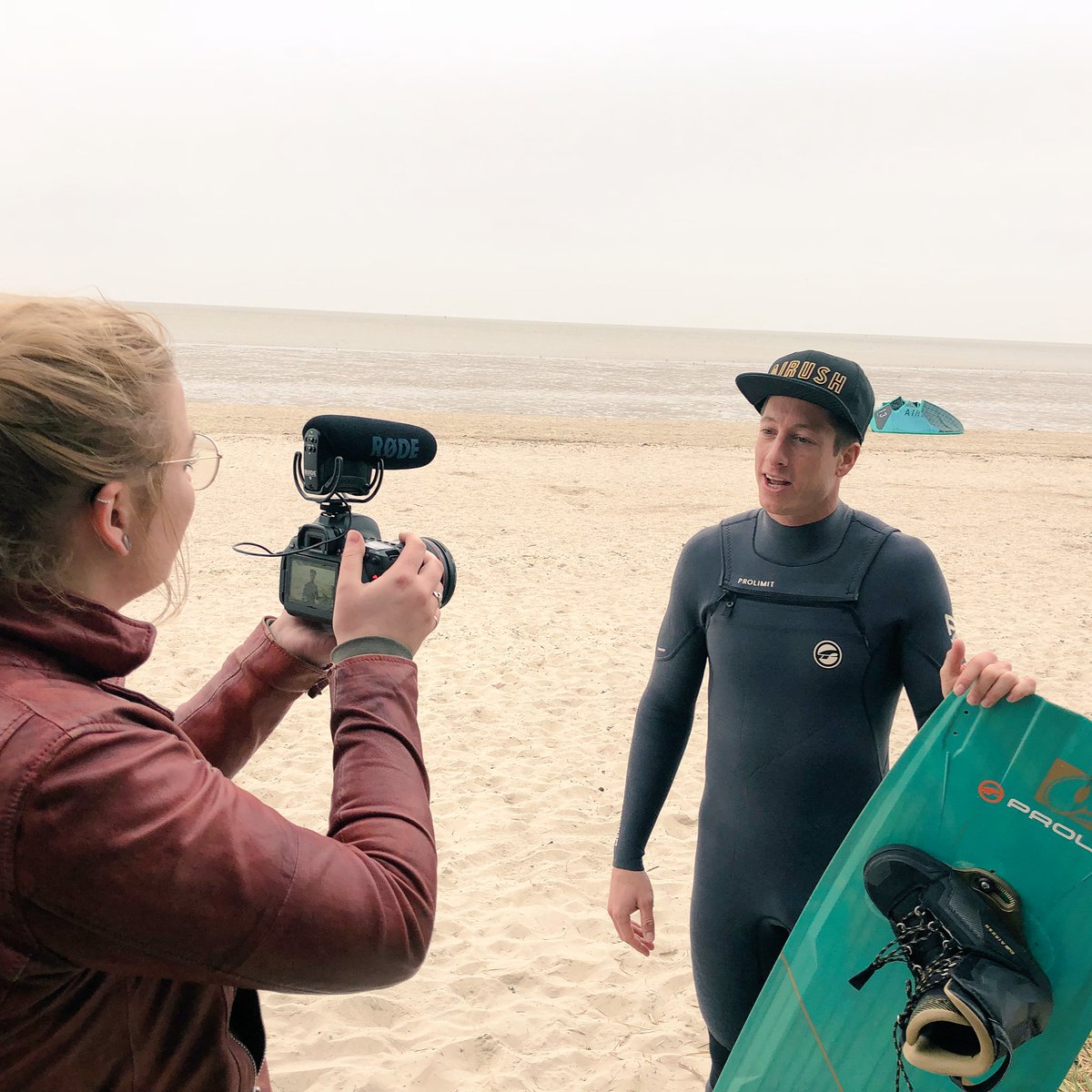 PieterZijlstra's tweet photo. Op pad om content te maken voor een nieuwe campagne voor de #Waddenzee! @TEAMbrands @MarreMeijerink @miriamhuizing https://t.co/vY2bGO3mdQ