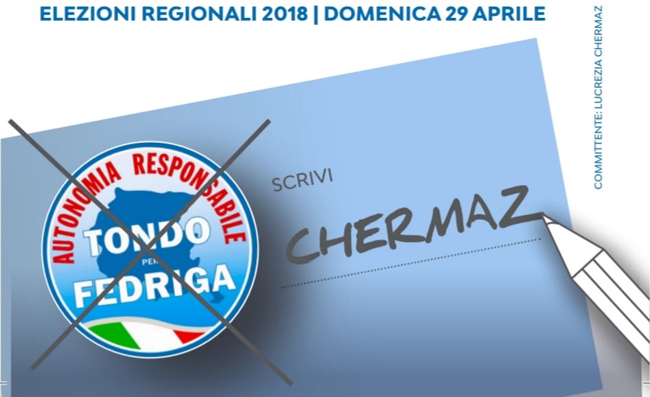 ecco il mio santino elettorale: ho scelto di candidarmi alle prossime elezioni del #29aprile in #fvg nella lista di <a href="/AutonomiaResp/">@AutonomiaRespFvg</a> per sostenere #FedrigaPresidente. #fvg2018LaSvolta
