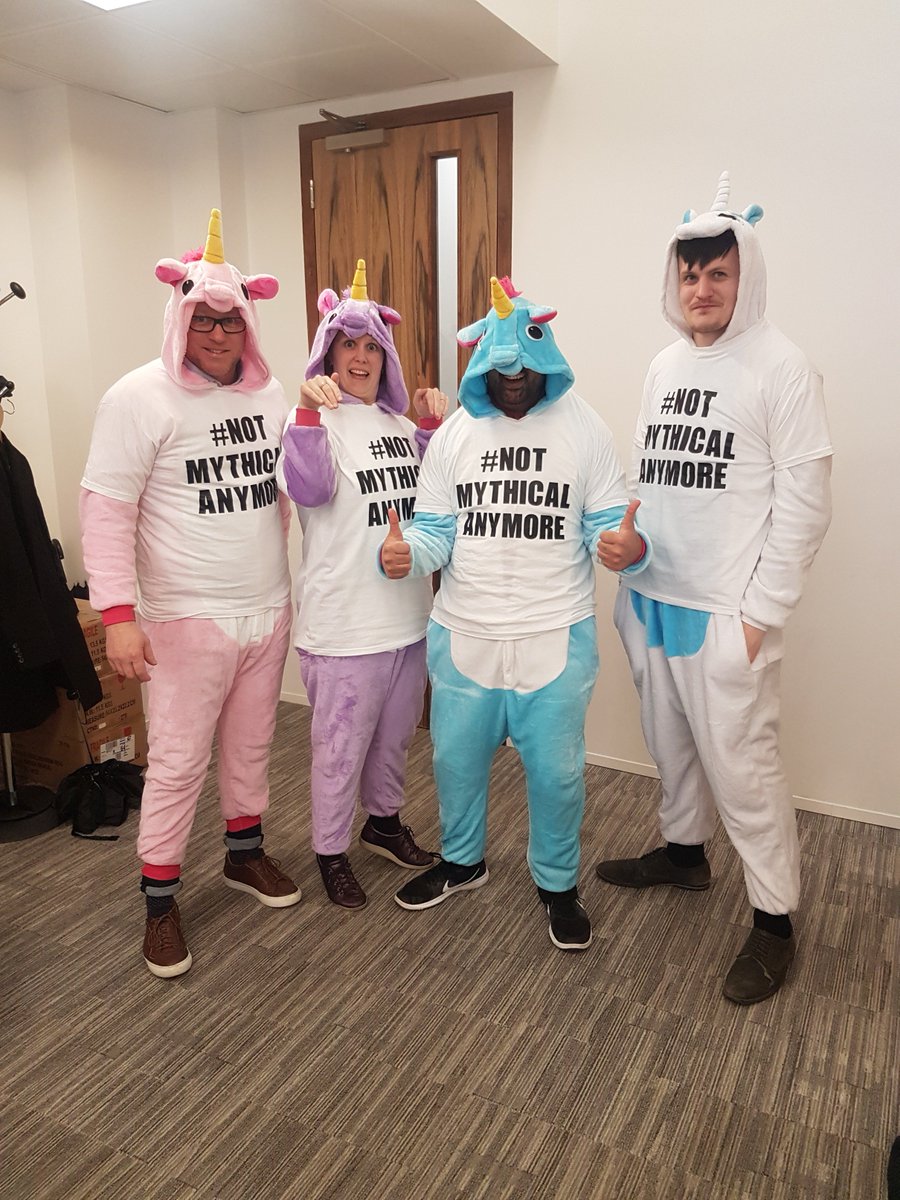 Pivigo's tweet photo. You must have seen these #DataScience unicorns take over London today for #NationalUnicornDay, showcasing that data scientists are everywhere #NotMythicalAnymore @jeremyakahn @ingridlunden @amygershkoff @WiredUK @adigaskell @radioactive_pr @robinwauters @BBCStreeter https://t.co/RJhoMXpamY