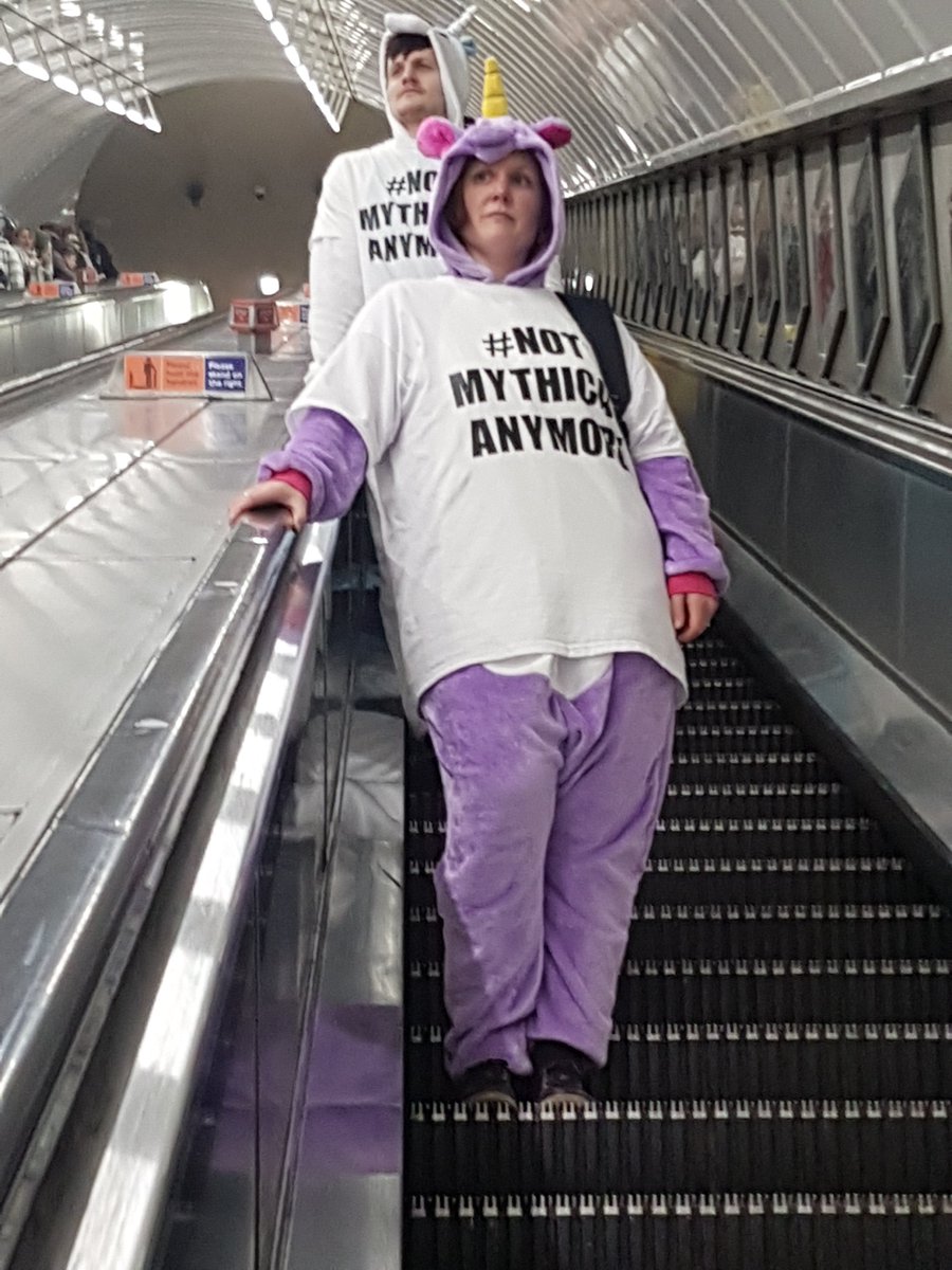 Pivigo's tweet photo. You must have seen these #DataScience unicorns take over London today for #NationalUnicornDay, showcasing that data scientists are everywhere #NotMythicalAnymore @jeremyakahn @ingridlunden @amygershkoff @WiredUK @adigaskell @radioactive_pr @robinwauters @BBCStreeter https://t.co/RJhoMXpamY