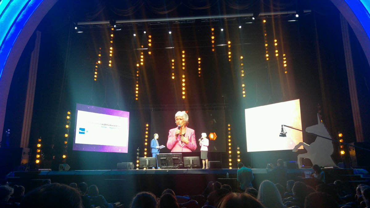 wektoo's tweet photo. #10000startups Nous y sommes. Hâte de découvrir les talents ! @LeGrandRex https://t.co/DzmB6IL47T