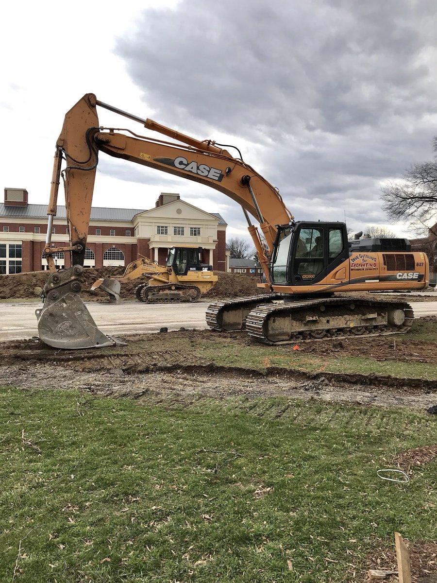 Excited to see construction underway on Academic East, a new home for our education and engineering programs.