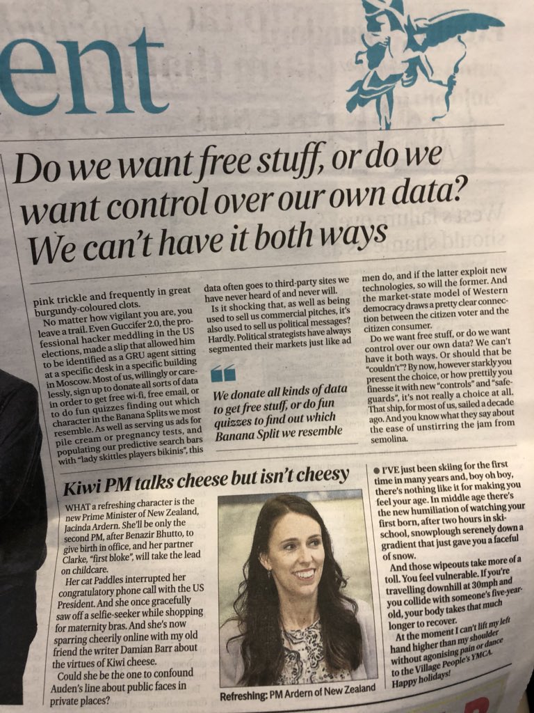 A question many consumers inc those that work in media are currently asking....