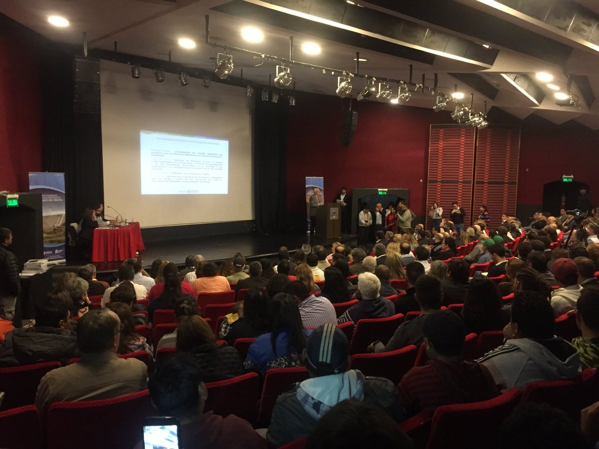 La obra del siglo ! Audiencia Pública por Portezuelo del Viento.