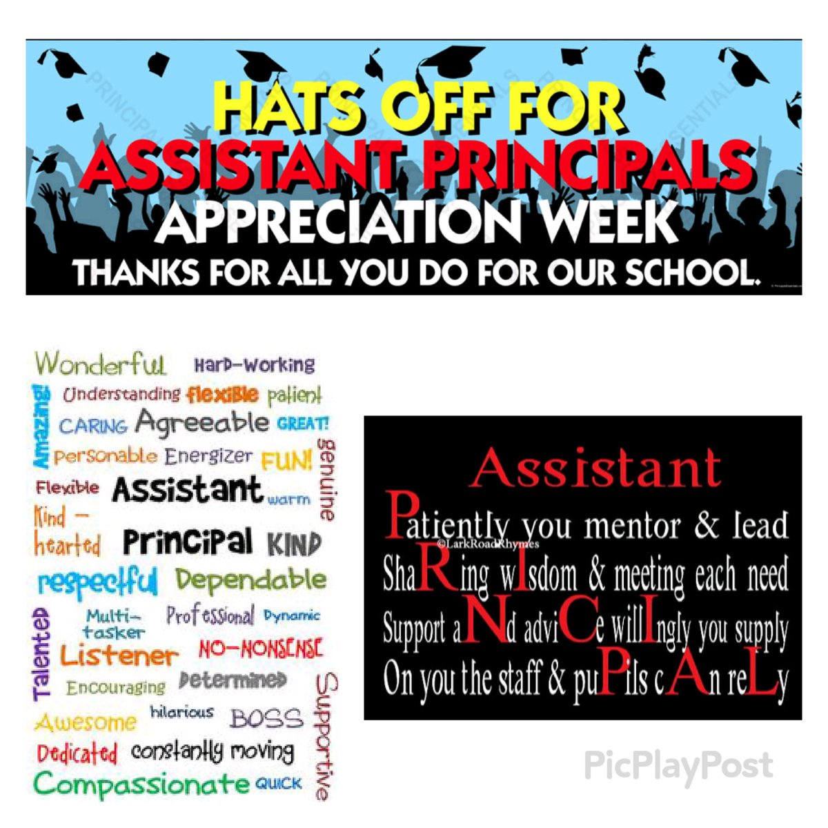 MsKarl_BRCMS's tweet photo. #HappyNationalAssistantPrincipalsWeek Thank you for all you do! BRCMS would be lost without you. #MakeItCountPBC @BRCMS_Principal https://t.co/LHfdDZYnzr