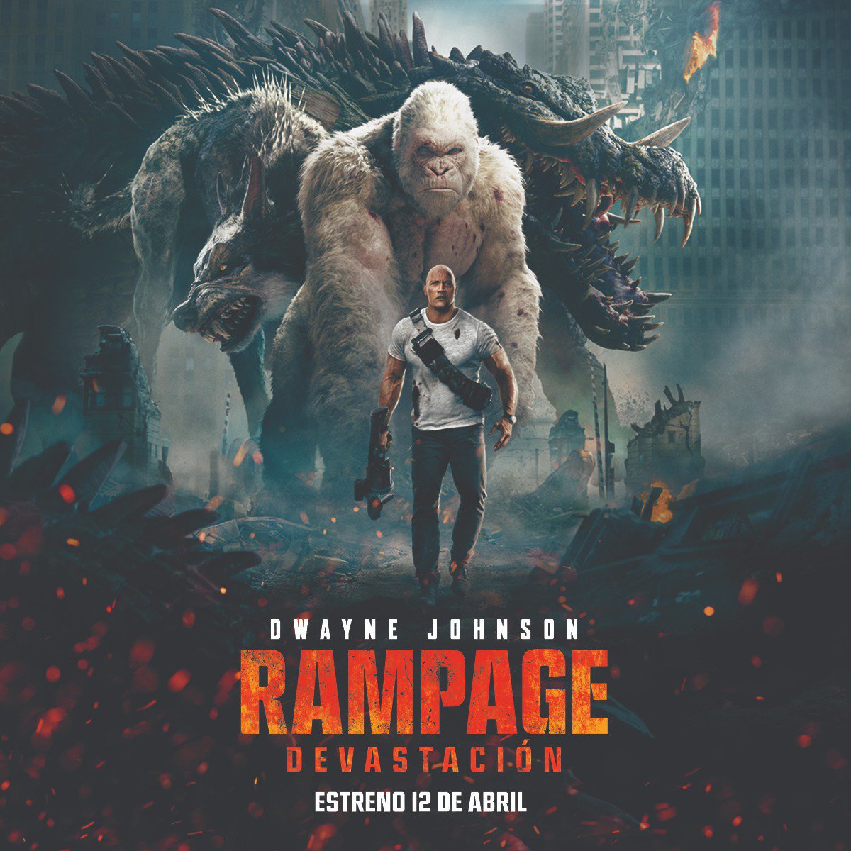 PabloMcFly's tweet photo. Y aca estamos.
Llegamos al #VillagePilar a ver #Rampage #Devastacion en la #MonsterScreen. Se entiende, no?. Monster screen... rampage monters...
Bueno... eso. 😅🎬
Gracias a @WBPictures_Ar @village_cines y @TheRock por la invitacion. 😎🐵🐺🐸 https://t.co/36Z2zQXHjv