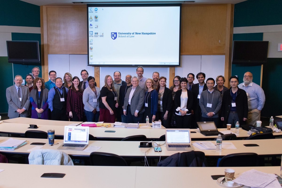 UNHLaw's tweet photo. Thank you to all the amazing intellectual property scholars who attended the IP Scholarship Redux Conference! They presented updates to previous works of scholarship, discussing what they got right and wrong. #intellectualproperty #IPredux https://t.co/IcIc471OIR