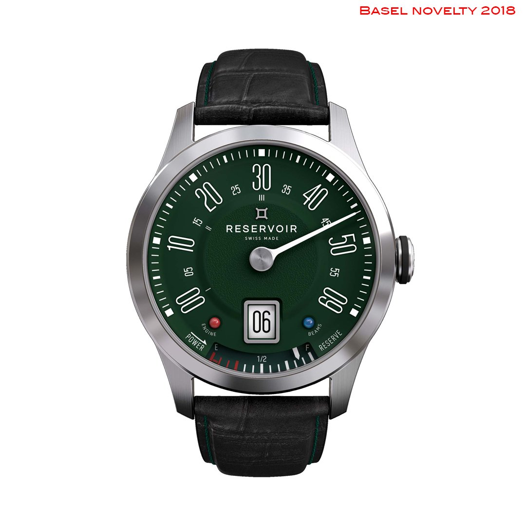 VERITIMEWATCHES's tweet image. #BASELWORLD2018 novelty from @ReservoirWatch, the Mini car inspired model called #TheLongbridge (after the place where the cars were manufactured in the UK). #Reservoirwatch