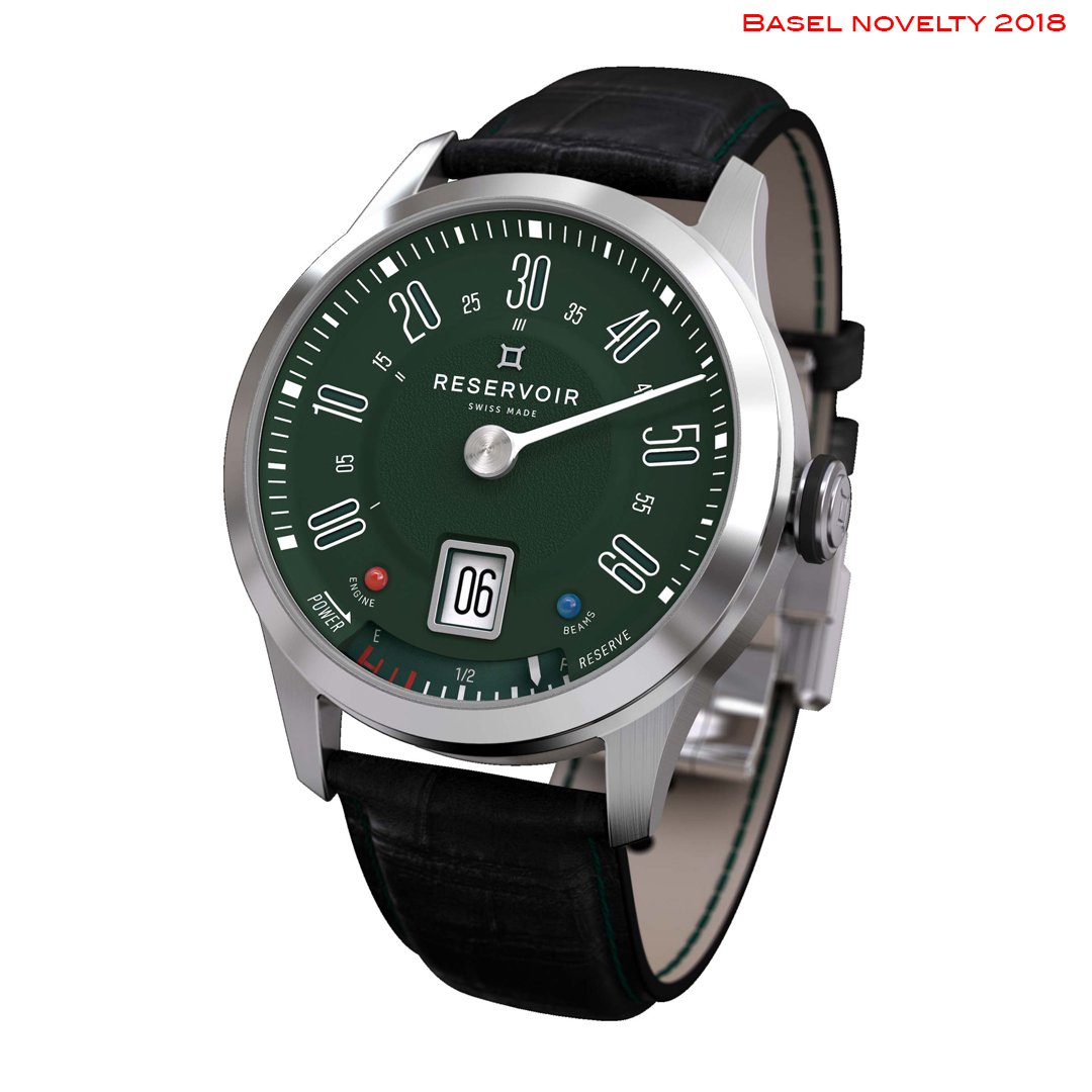 VERITIMEWATCHES's tweet image. #BASELWORLD2018 novelty from @ReservoirWatch, the Mini car inspired model called #TheLongbridge (after the place where the cars were manufactured in the UK). #Reservoirwatch