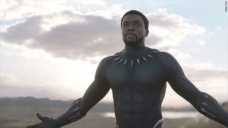 CNN's tweet photo. "Black Panther" passes "Titanic" at the box office on the all-time list of highest grossing films https://t.co/q8dV6fKBkK https://t.co/UmoskJMoRT