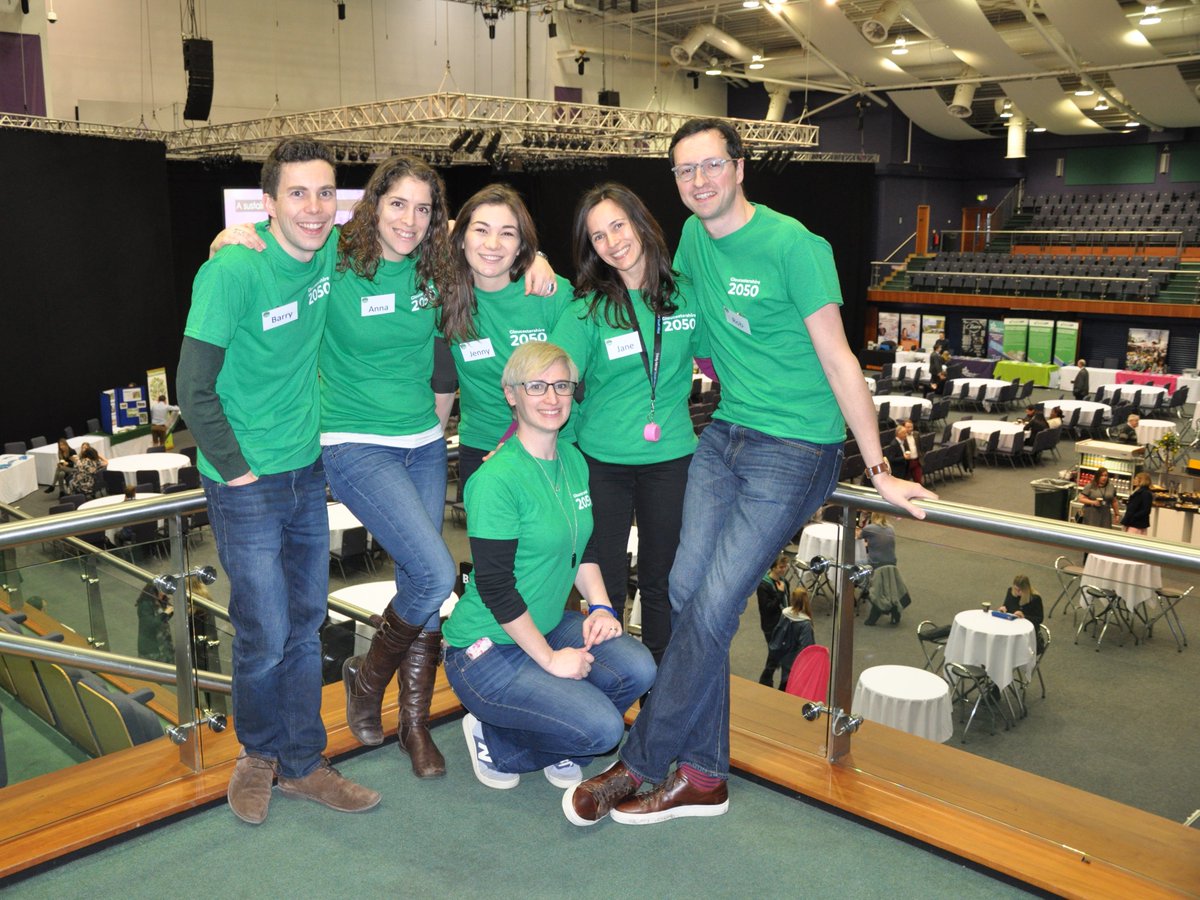 Here's the team at the launch of <a href="/glos2050/">The Big Conversation</a>  Cheerful bunch...