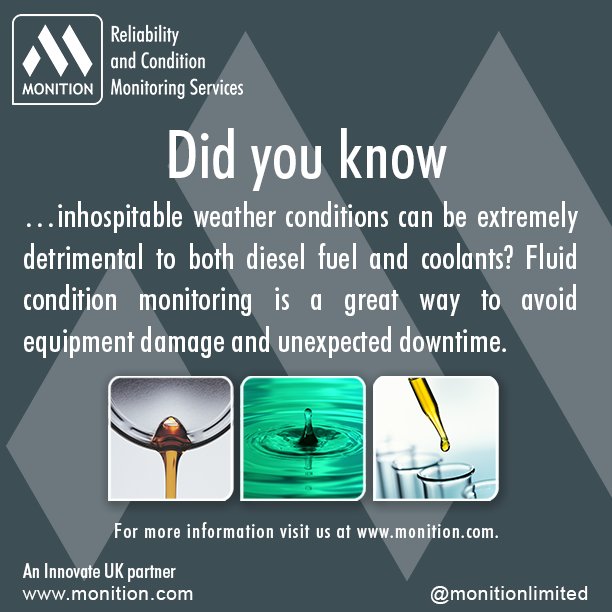 MonitionLimited's tweet photo. Did you know? #monition #oilanalysis #vibrationanalysis #vibration #laboratory #oil #analysis #thermalimaging #worldclass #reliability #conditionmonitoring #lubrication #education #engineering https://t.co/xg17eqp8T6