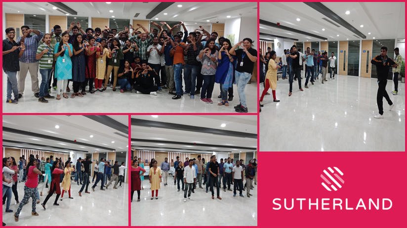 SutherlandHires's tweet photo. Fitness and fun at work! Our #StrongSutherland Chennai SRG site recently organized a Zumba session. Check out some of the pics from this fun day. #StrongSutherland #SutherlandLife #JoinUs https://t.co/z0vPsk2bV0