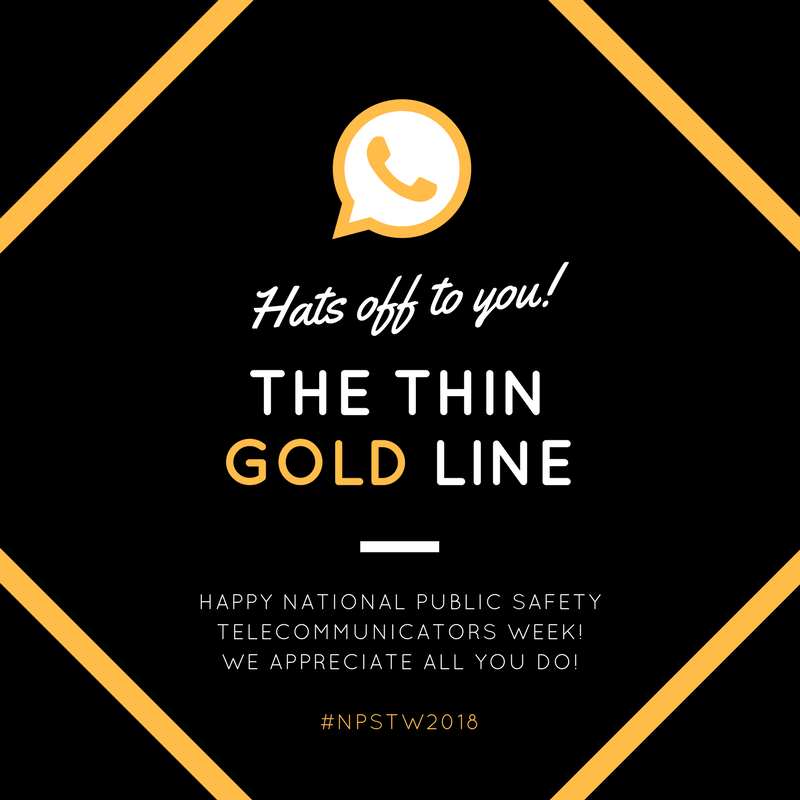 ArapahoeSO's tweet photo. On your darkest day or night, the voice of calm &amp; reason will always be there--the Thin Gold Line.

Thank you to our dispatchers &amp; dispatchers everywhere for what you do! It is appreciated more than words can say.

#NPSTW2018 #ThinGoldLine https://t.co/NxHmcfQe5w
