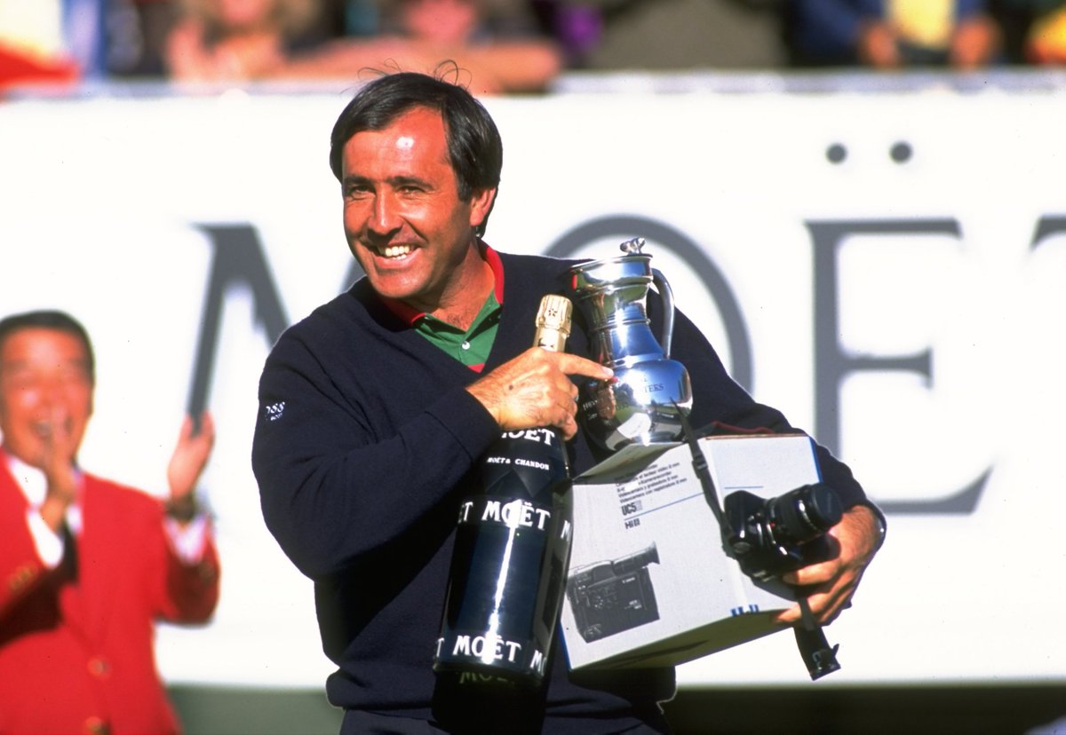 DPWorldTour's tweet image. Most European Tour wins 🏆

5⃣0⃣ Ballesteros
4⃣2⃣ Langer
4⃣0⃣ Woods
3⃣2⃣ Montgomerie
3⃣1⃣ Faldo
2⃣9⃣ Woosnam
2⃣8⃣ Els
2⃣3⃣ Westwood
2⃣3⃣ Olazabal
2⃣1⃣ Torrance
2⃣1⃣ Jimenez
1⃣8⃣ Lyle
1⃣8⃣ James
1⃣6⃣ McNulty
1⃣5⃣ Harrington
1⃣5⃣ Bjorn