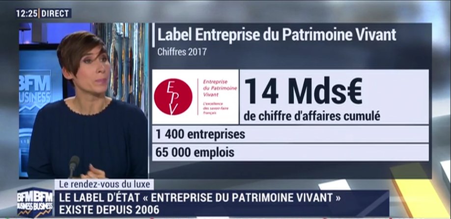 labelepv's tweet image. Retrouvez le focus sur le @labelepv dans l'émission de @kvergniol 
#lerendezvousduluxe sur @bfmbusiness  ➡bfmbusiness.bfmtv.com/mediaplayer/vi… Merci Karine !