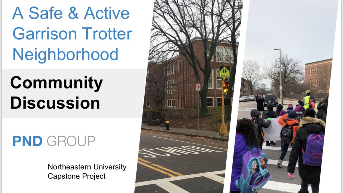 CoachBalto's tweet photo. A Safe &amp; Active Garrison Trotter Neighborhood Community Discuss. April 10th 6:30-8pm Crispus Attucks Children’s Center 

Humboldt Ave would be much safer with raised crosswalks and pedestrian islands. One of many ways to make walking safer for children &amp; all residents. https://t.co/1ytnPZ514H