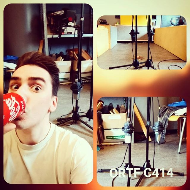 GregCandel's tweet photo. Hmm need to record a can.. Better chug it!

Today I recorded sounds in stereo with 2x C414 in an ORTF setup for a VR game. Had some great results, especially with impulse/hits. Made a good foundation layer for the complete sounds. Probably gonna use this… https://t.co/6INVVY7zj3 https://t.co/XhnJSLeczT