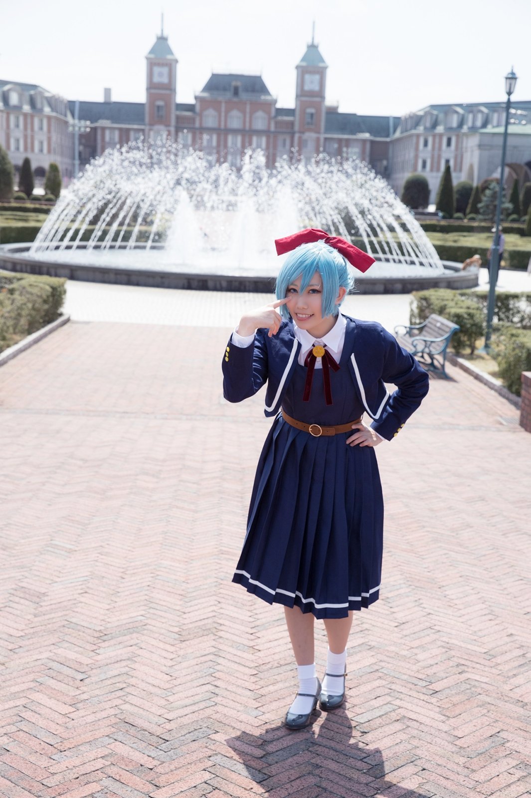 cos7048工場直販 ドラゴンクエストXI メダル女学園 制服衣装